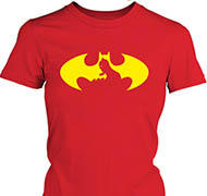 Бэтмен футболка женская