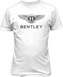 Футболка мужская. Логотип Bentley.