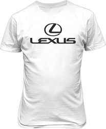 Футболка мужская. Логотип Lexus.