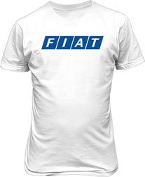 Футболка мужская. Логотип Fiat.
