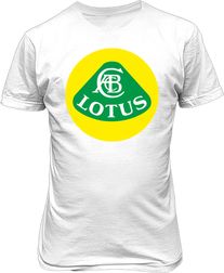 Футболка мужская. Значок Lotus.