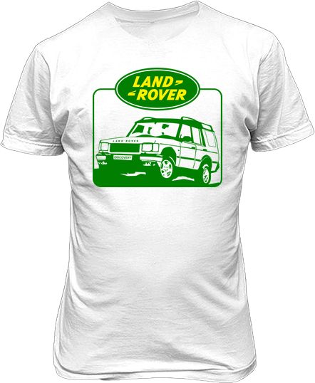 Футболка чоловіча. Land rover.