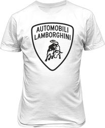 Футболка мужская. Эмблема Lamborghini.