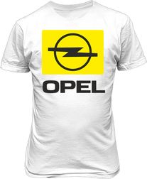 Футболка мужская. Логотип Opel.