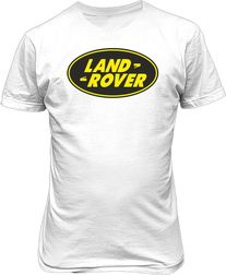 Футболка мужская. Лого Land rover.
