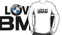 футболки с логотипом бмв