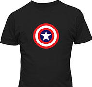 футболка Captain america