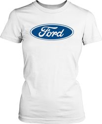 Футболка женская. Лого Ford.