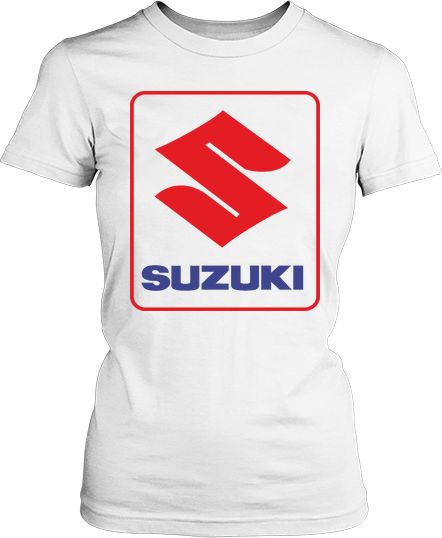 Футболка жіноча. Логотип Suzuki.