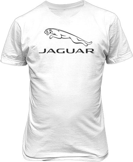 Футболка чоловіча. Емблема Jaguar.
