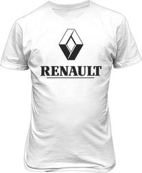 Футболка чоловіча. Логотип Renault.