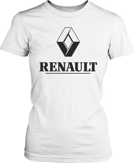 Футболка жіноча. Логотип Renault.