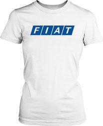 Футболка жіноча. Логотип Fiat.