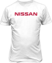 Футболка чоловіча. Напис Nissan.