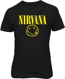 Футболка мужская. Nirvana “Smiley Face”