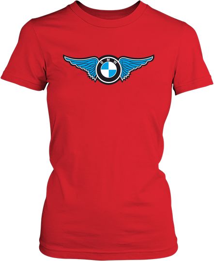 Футболка жіноча. Logo with wings.