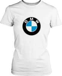 Футболка жіноча. Логотип BMW.