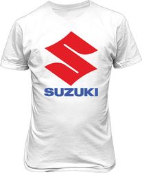 Футболка мужская. Эмблема Suzuki.