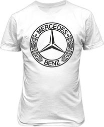 Футболка чоловіча. Лого Mercedes-Benz.