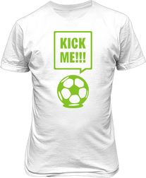 Футболка мужская. Kick me!!!