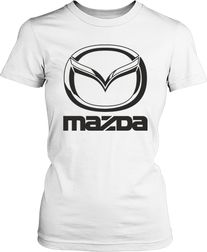 Футболка женская. Mazda.